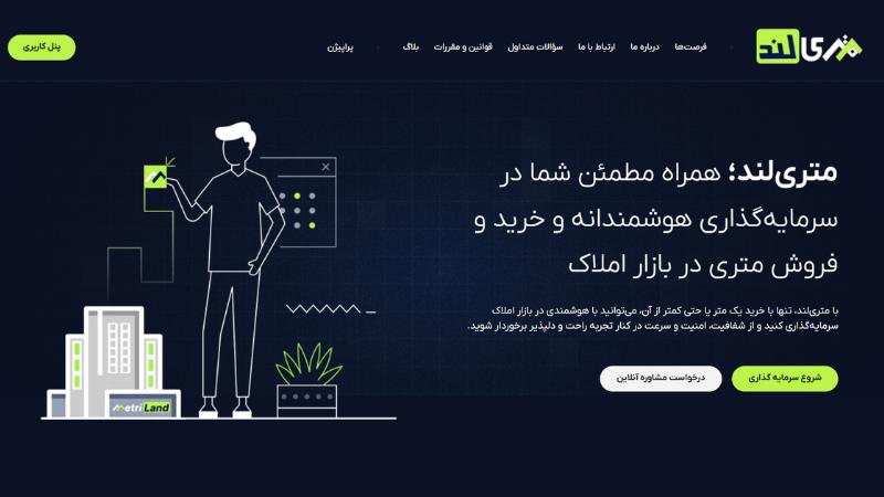خرید متری ملک چیست؟ (بررسی طرح مسکن متری در ایران ۱۴۰۵) پلتفرم متریلند